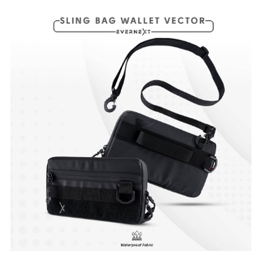 tas selempang pria Anti Air Sling Pouch Wallet Vector/ Sling Bag Pria Anti Air Tas Distro Pria