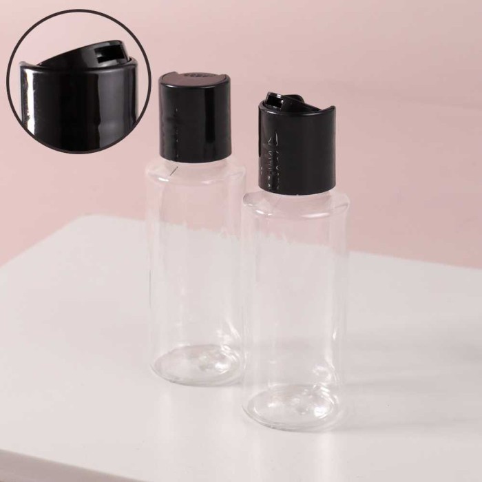 Botol Travel Size Liquid Bottle Pack 5 PCS - Hitam