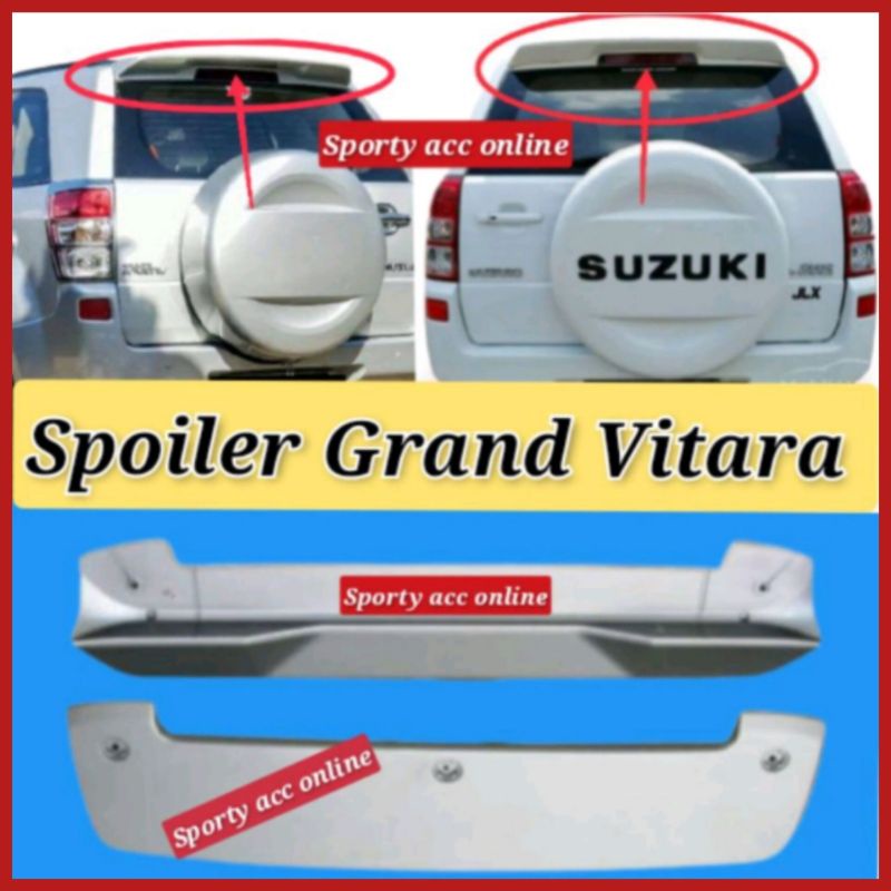 Spoiler Sayap Mobil Grand Vitara Tanpa Lampu