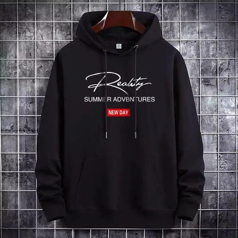 Hoodie Sweater REALITY bisa untuk jaket pria/wanita