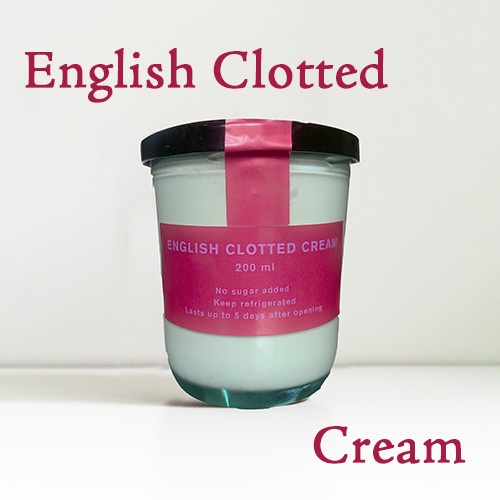

[BISA COD] English Clotted Cream (Premium Quality) 200 ml /No sugar