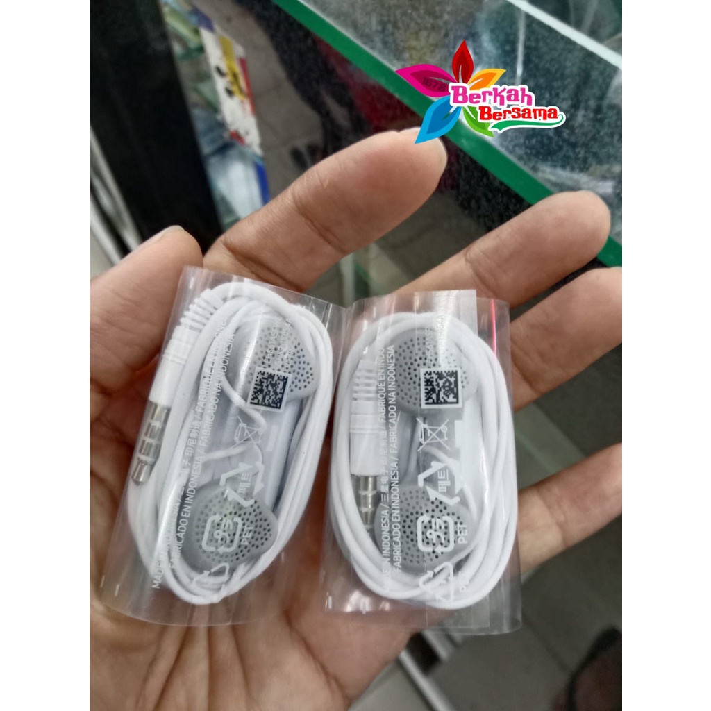 Headset Headsfree henset Hf Samsung J1ace J2prime J3 J5 A10s s5830 original INDONESIA SUPER BB1471