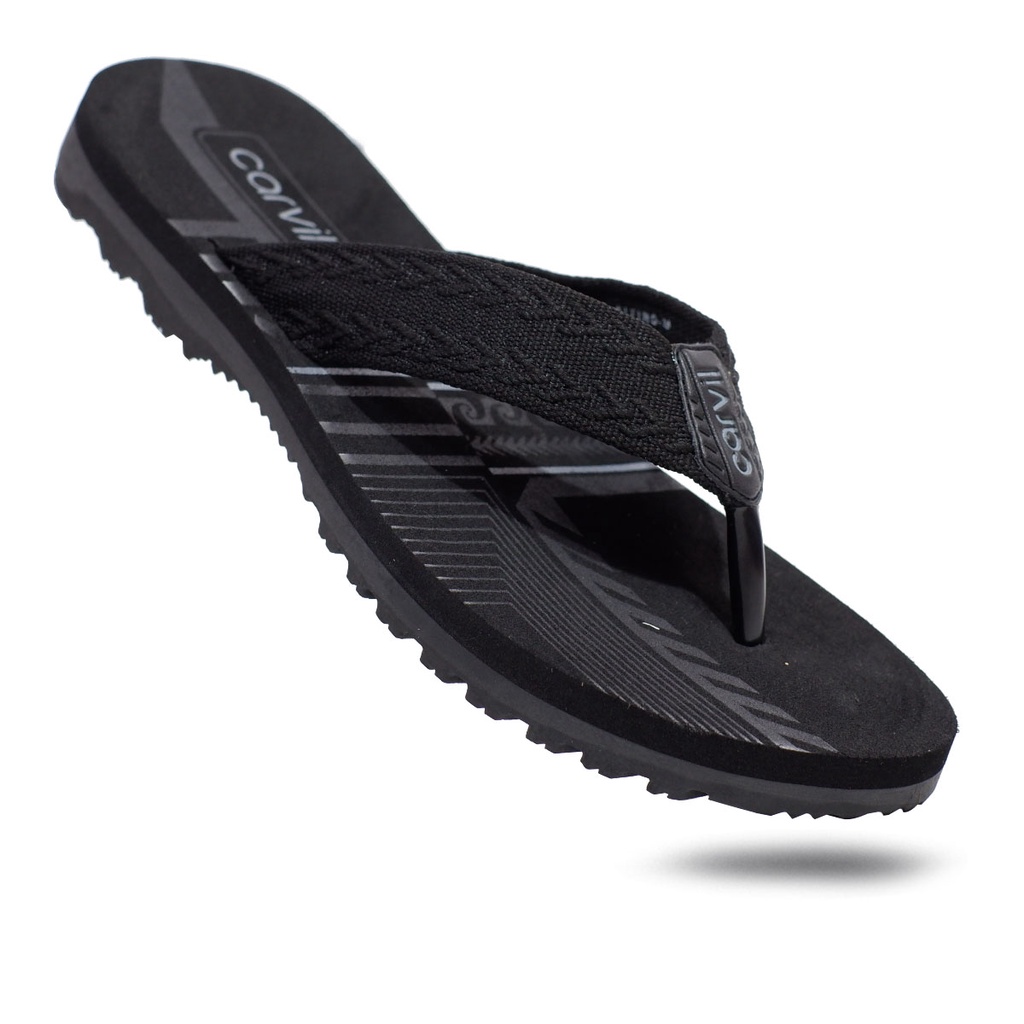 Sandal japit pria terbaru casual karet lentur original sendal jepit slide cowok laki2 dewasa Carvil New Emw03 Alfino smart 38-44
