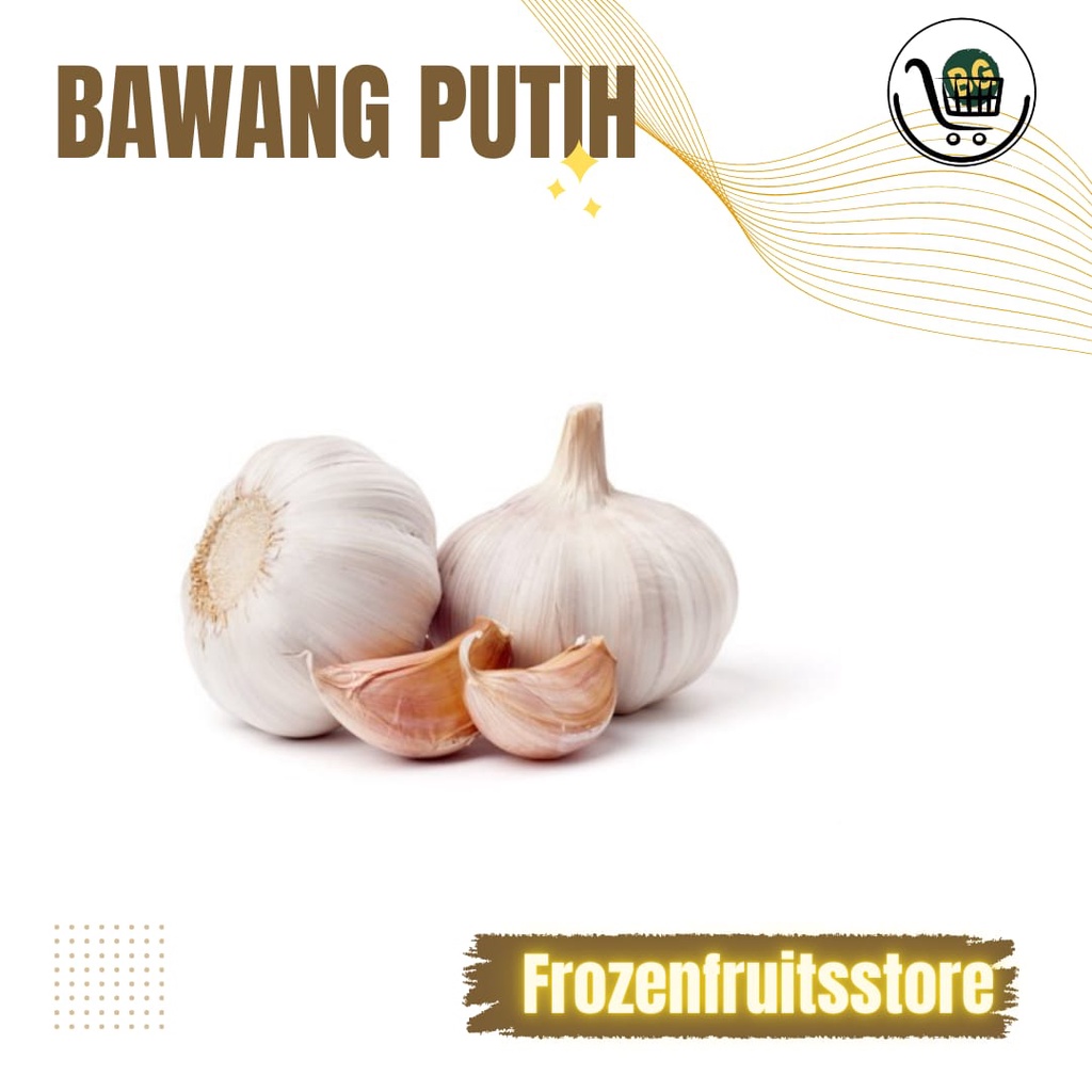 

Bawang putih cuting segar 250gr, bawang putih cuting, bawang putih