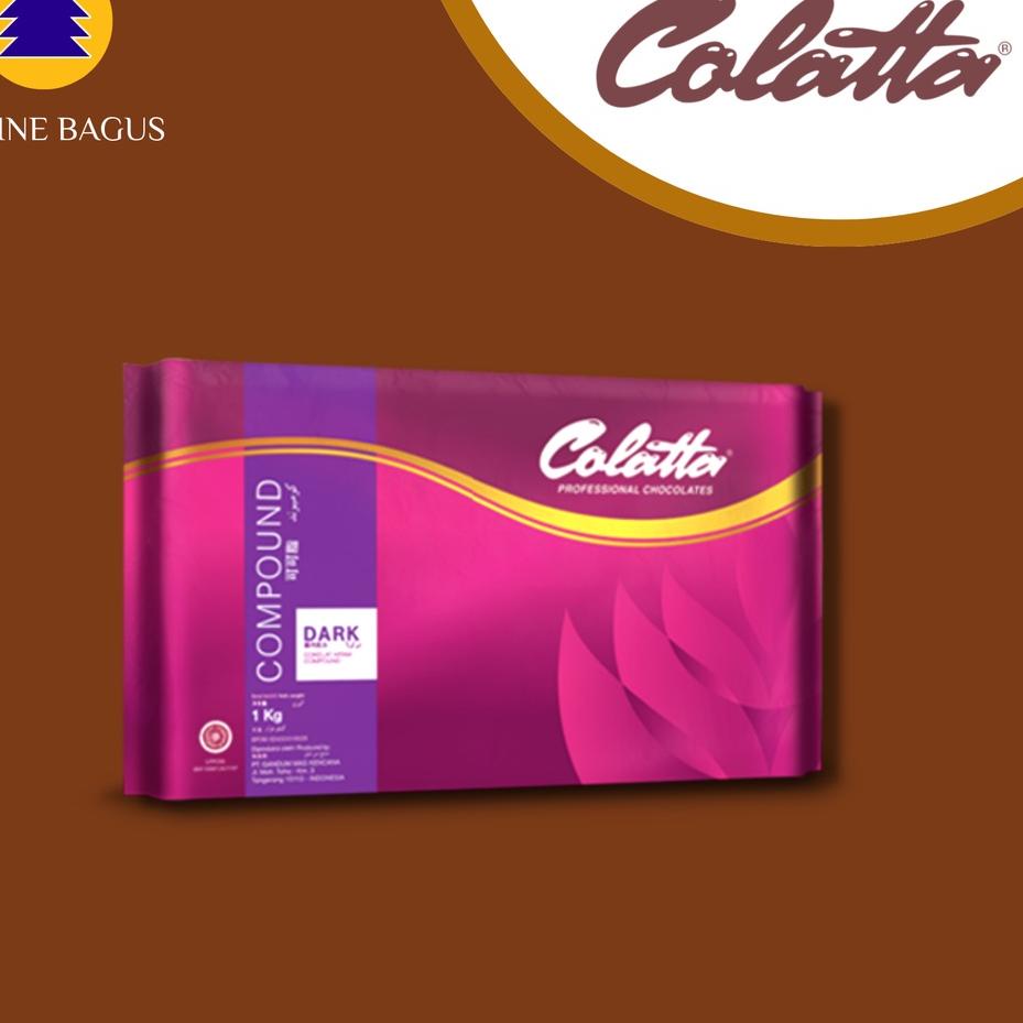 

Diskon [TD4] Coklat Batang - Colatta Dark Chocolate Compound 1kg