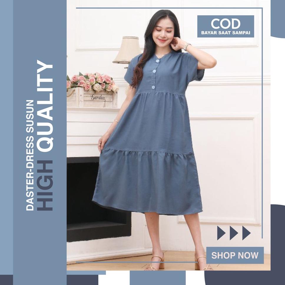 Stok Terbaru DASTER BALI BUSUI KANCING ATAS | DASTER SUSUN RAYON POLOS TERBARU BUSUI FRIENDLY | DAST