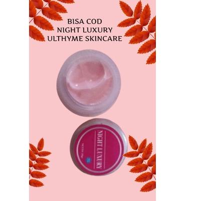 Termurah | TD4 | BISA COD TERLARIS SE SHOPEE ULTHYME SKINCARE CREAM MALAM FARMASI( BLENDING LUXURY A
