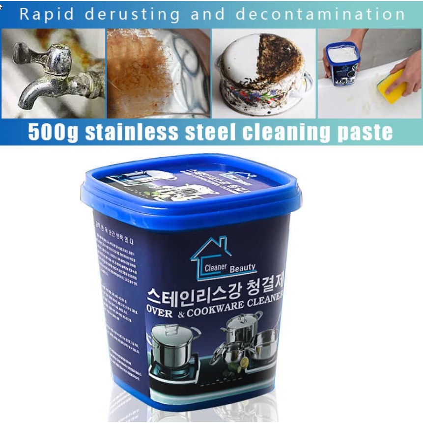 Korean Dish Cleaner Pembersih Karat Krim Pembersih Kerak Panci Kuali CLEARANCE