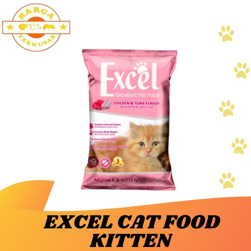 Excel 500gr Makanan Kucing Cat Food Dry