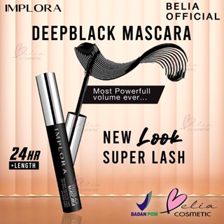 Image of ❤ BELIA ❤ Implora Deep Black Mascara 3.8g 100% Original