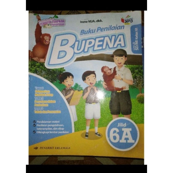 bupena 6a kelas 6 sd erlangga