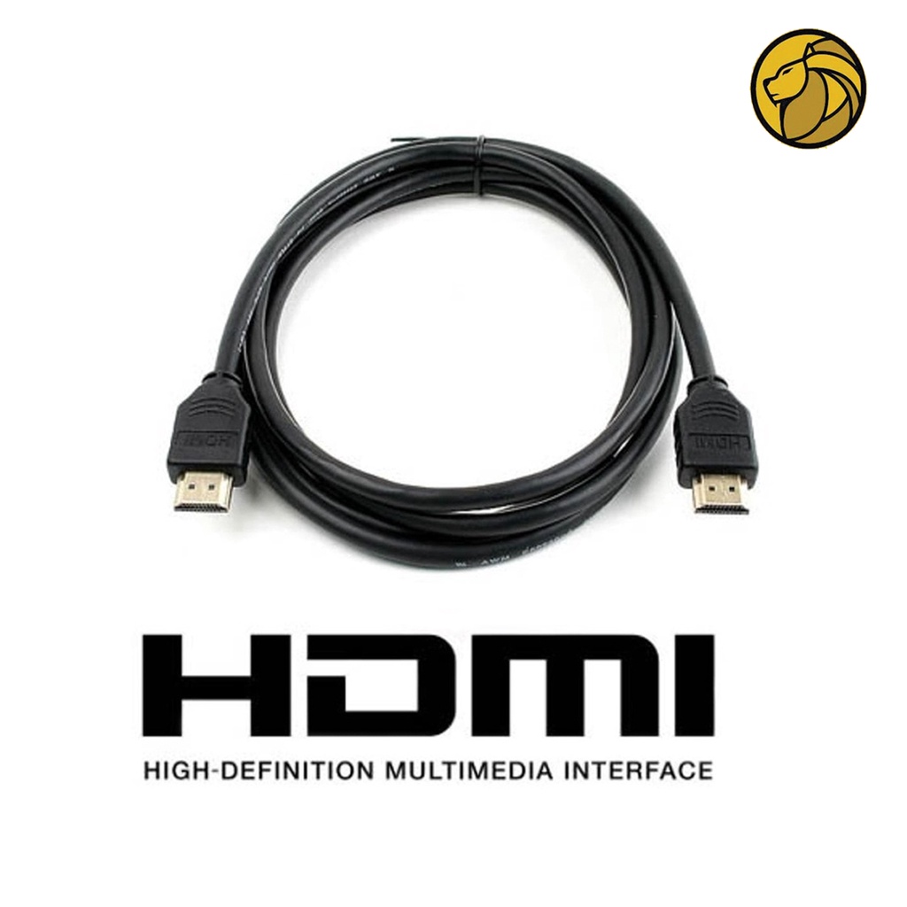 Kabel HDMI 1,5m Laptop Ke TV / DVR CCTV ke Monitor Panjang 1,5 Meter