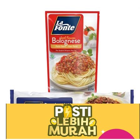 

La Fonte - Paket Siap Santap Spaghetti Bolognese