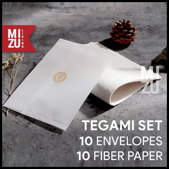 

HOT DEAL MIZU TEGAMI SET ENVELOPE WASHI CRAFT PAPER AMPLOP KALKIR KERTAS SERAT !!!!!!!