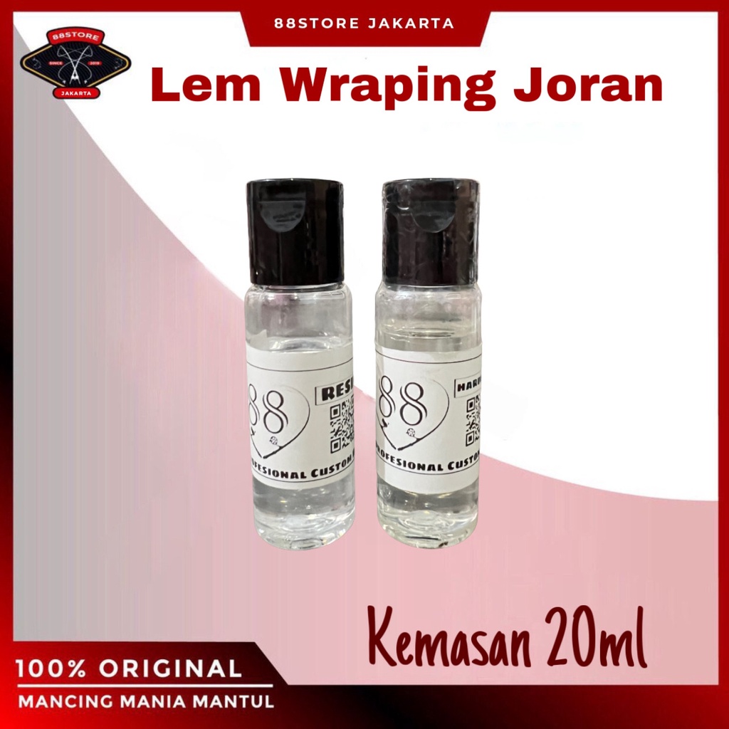 88storejakarta Lem wraping joran 20ml