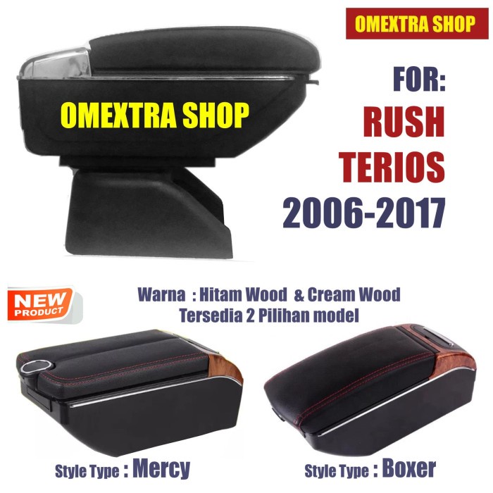 ARMREST BOX USB - CONSOLE BOX LUXIO GRAND MAX RUSH TERIOS EVALIA DLL