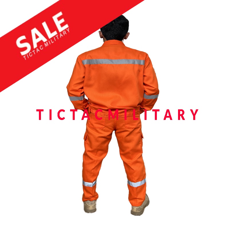 Kemeja Savety BAJU SAFETY KATELPAK WERPAK KEMEJA SERAGAM SAFETY KERJA TEHNIK LAPANGAN BAJU SAFETY LE