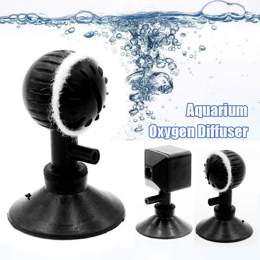 Solighter Pompa Oksigen Adjustable Aksesoris Aquarium Ikan Tangki Gelembung