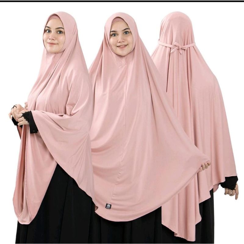 KERUDUNG BERGO JUMBO JERSY TALI XXXL 110*130