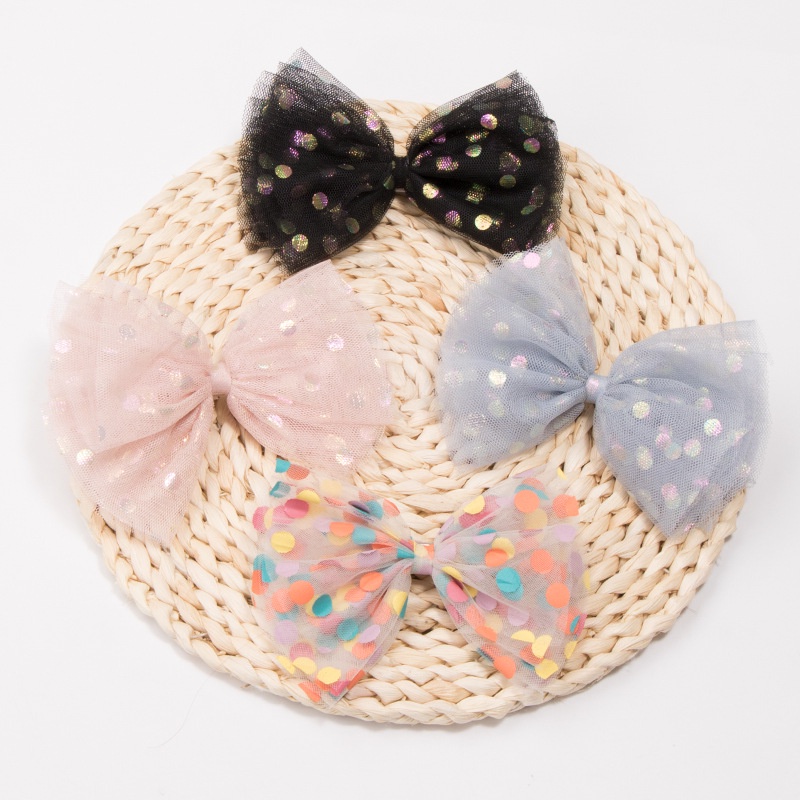 PRINCESS POLKA DOT MESH LARGE RIBBON HAIRCLIP BOW JEPIT PITA PREMIUM MOTIF FAIRY CUTE RAMBUT ANAK BAYI JEPITAN KLIP HAIR CLIP PIN HAIRPIN WARNA SOFT PASTEL LEMBUT AKSESORIS CEWEK PEREMPUAN GIRL HIGH GRADE KOREA KOREAN STYLE