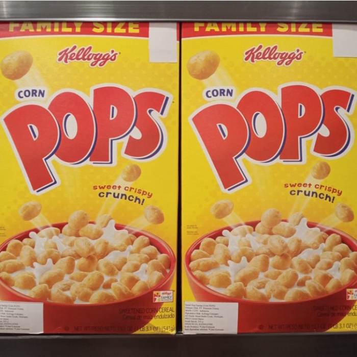 

Kellogg's corn pops 19 oz 541gr