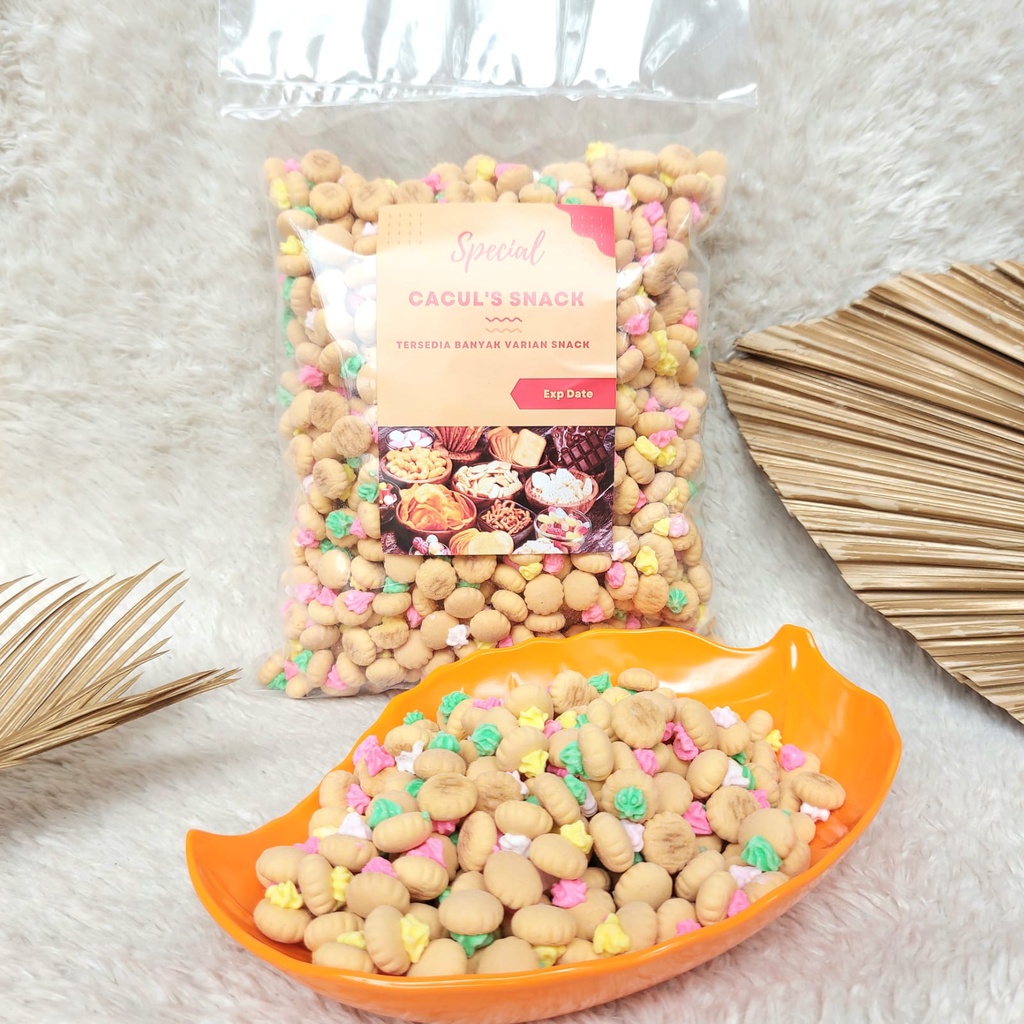 

Biskuit Gemrose Manis Special Caculs Snack Makanan Ringan 1 Kg