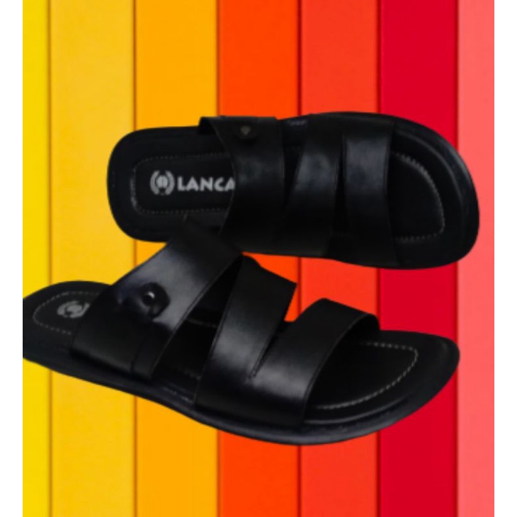 sandal kulit jumbo PRIA44/45/46/47/48/sandal kekinianan