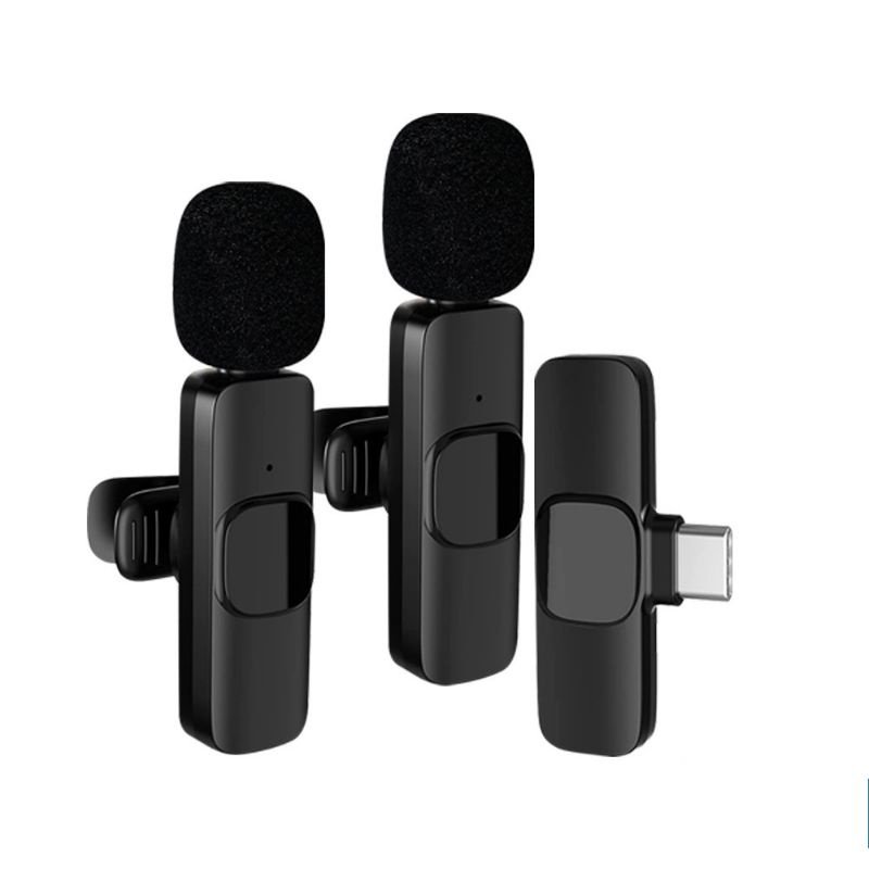 WIRELESS MICROPHONE CLIP ON K9 TYPE C / LIGHTNING 2 MIC