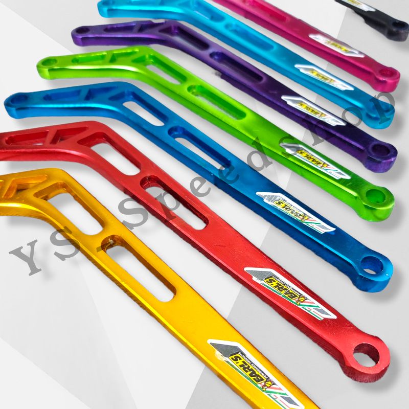 Pangkon L knalpot coak NEW panjang 24cm alumunium/ Breket dudukan knalpot L coak NEW panjang 24cm