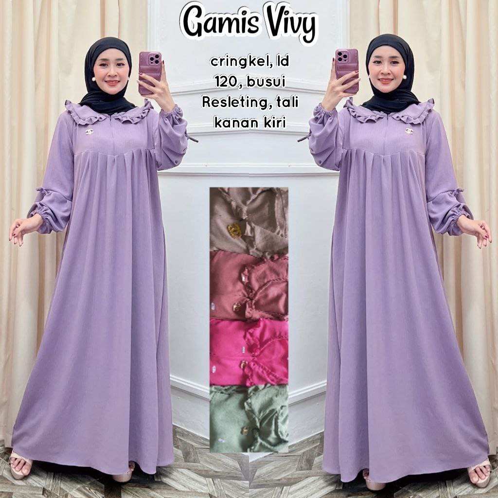 Gamis Dress Crinkle Air Flow Uragiri Best Seller ( NEW ARRIVAL ) - Dress Muslim Gamis Terbaru Baju Wanita Muslimah Syari Remaja Kekinian Kondangan Pesta Mewah Elegan Gamis Rayon Premium Resleting Kancing Depan Busui Friendly Bahan Adem Halus Nyaman