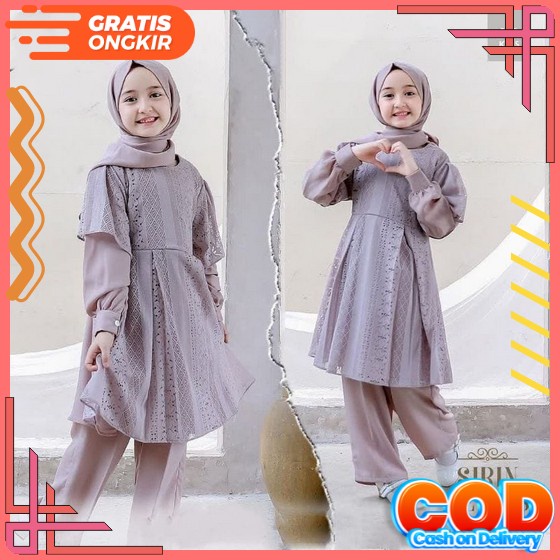 Gamis Anak Lebaran Terbaru 2022 Umur 3 4 5 6 7 8 Tahun Remple Murah Perempuan Muslimah Gamis Anak Terbaru Muslimah Kekinian 2022 Lebaran Murah Baju Syari Set Senja Kids /Setelan Rok Dan Baju Anak Perempuan Model Terbaru  Stelan Anak Perempuan Terbaru Um