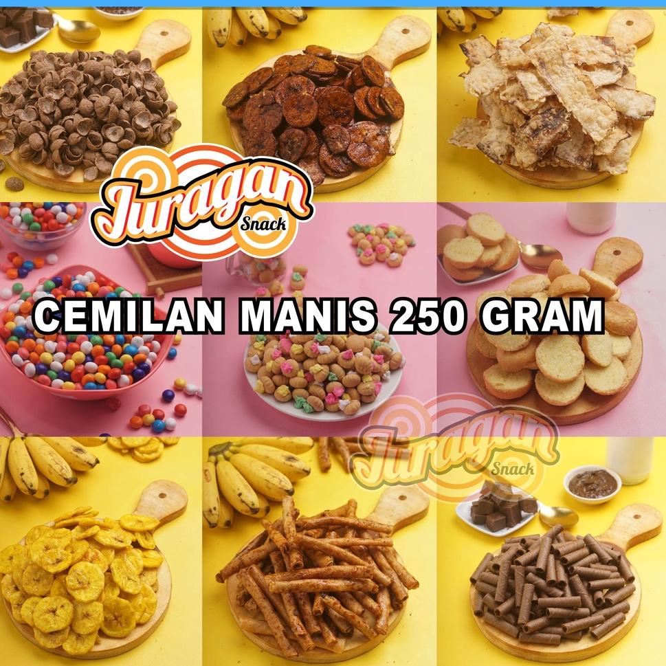 

Special Edition SNACK KILOAN SERBA MANIS 250 GRAM makanan ringan jajanan cemilan camilan pedas asin gurih murah 04O