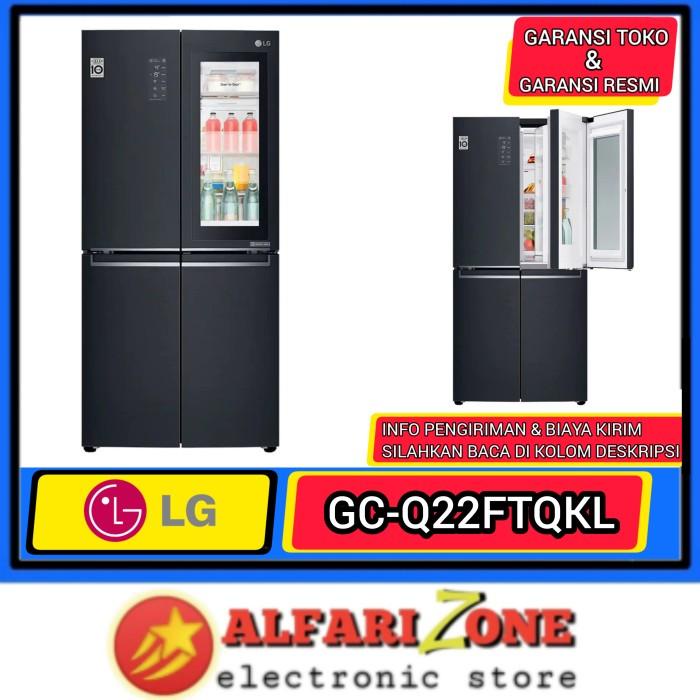 LG GCQ22FTQKL Kulkas Multi door LG GC-Q22FTQKL kulkas 4 pintu LG