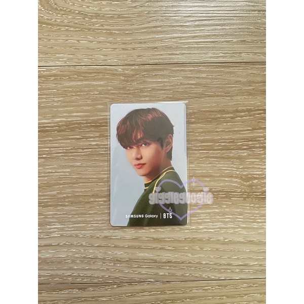 Photocard PC Samsung BTS Taehyung