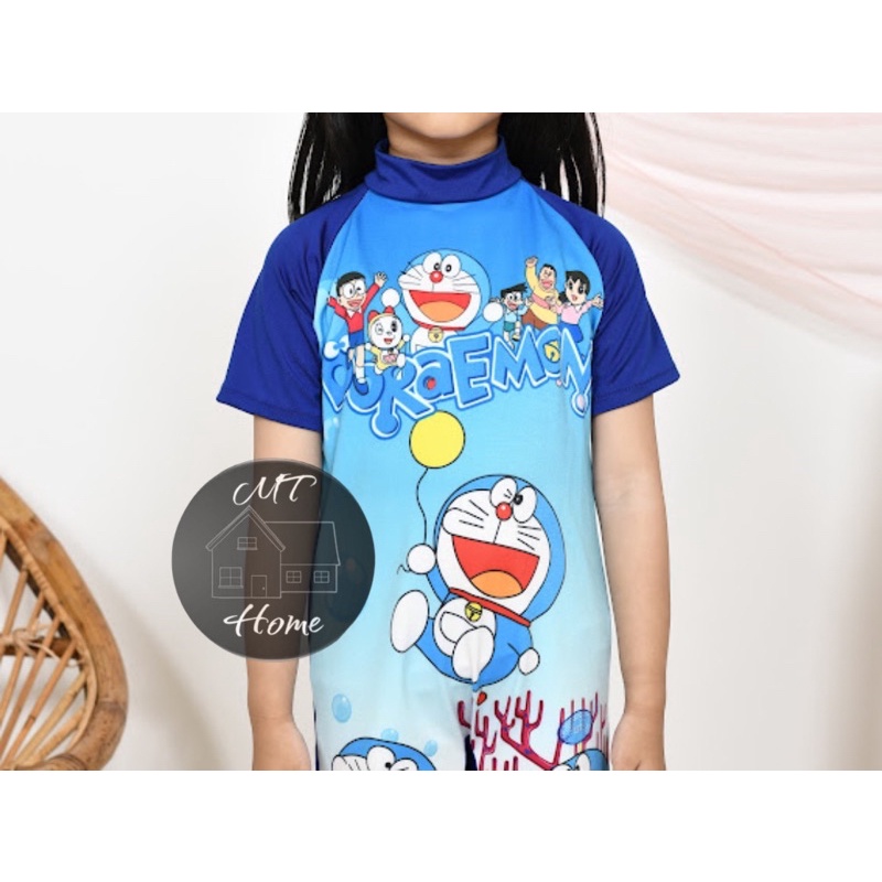 Baju Renang anak Doraemon Terbaru