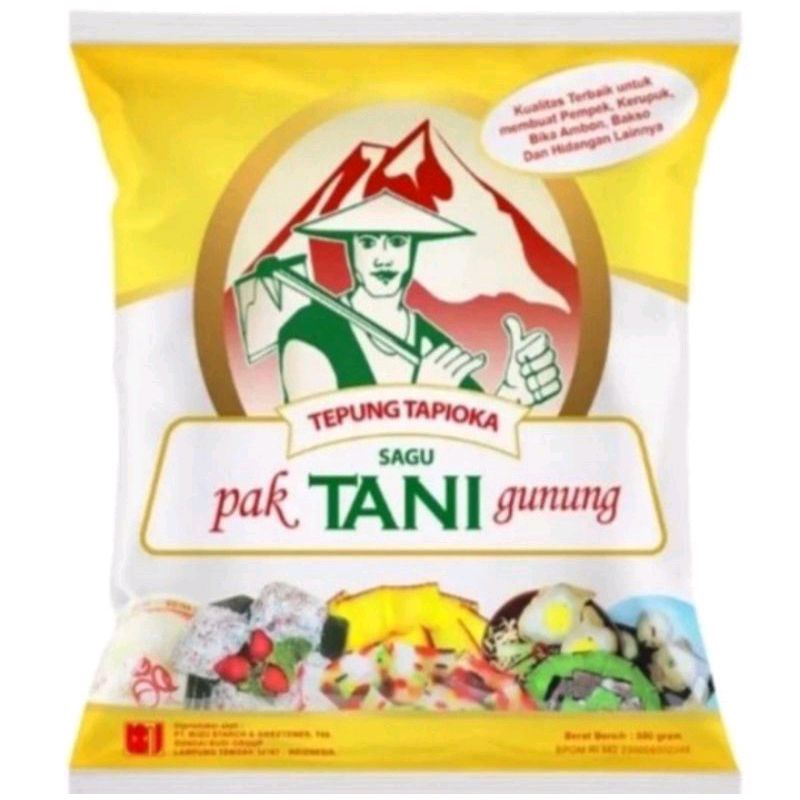 

Sagu Tani Tepung Tapioka 500 gr