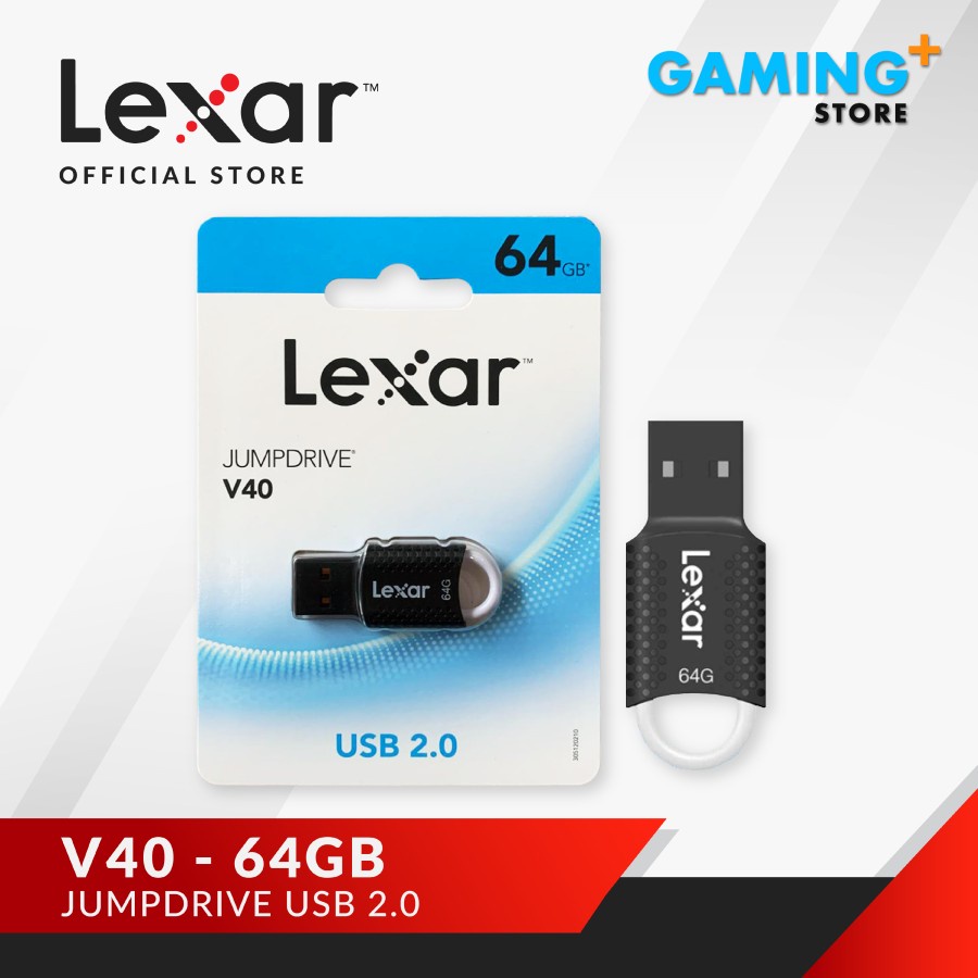 Lexar FlashDisk / Flashdisk 64GB Jumpdrive V40