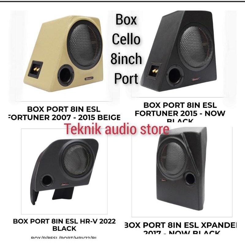 Box Subwoofer 8inch Cocok Buat  Subwoofer  Cello
