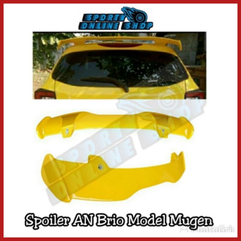 Spoiler New Brio 2018-ON Model Mugen