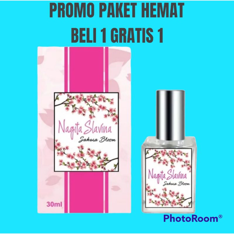 PROMO BELI 1 GRATIS 1 PARFUM WANITA NAGITA SLAVINA 30 ML WANGI TAHAN LAMA