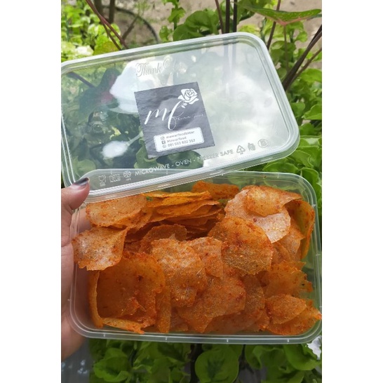 

Keripik kaca Pedas