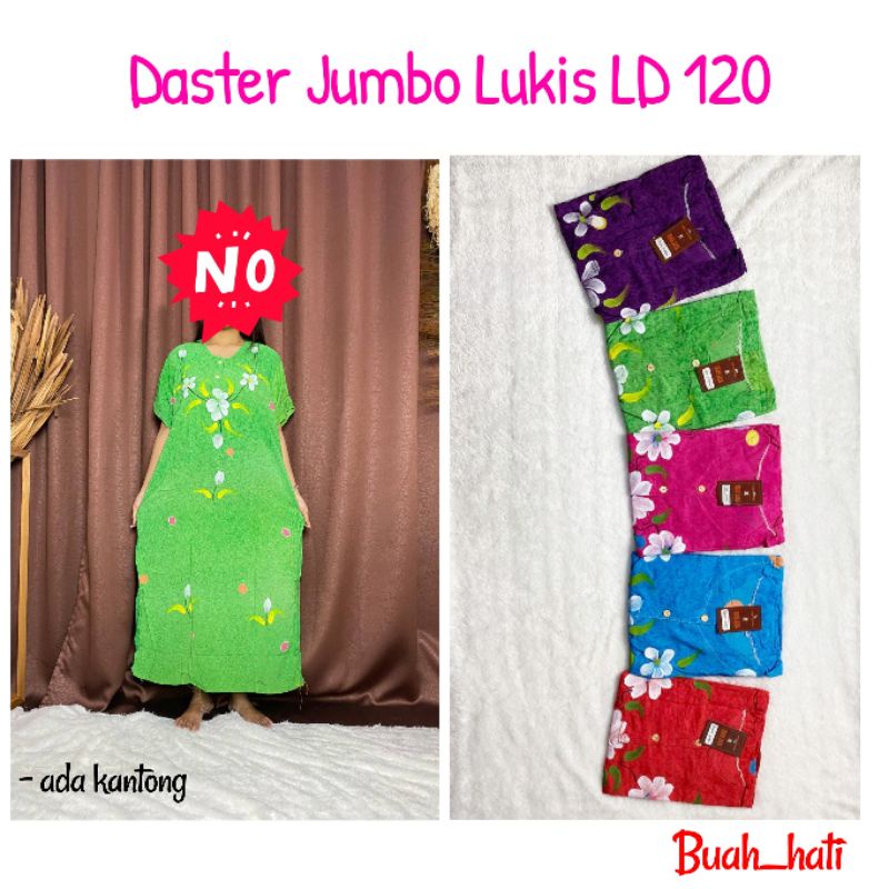 Daster Lukis Murah Bahan Adem Premium