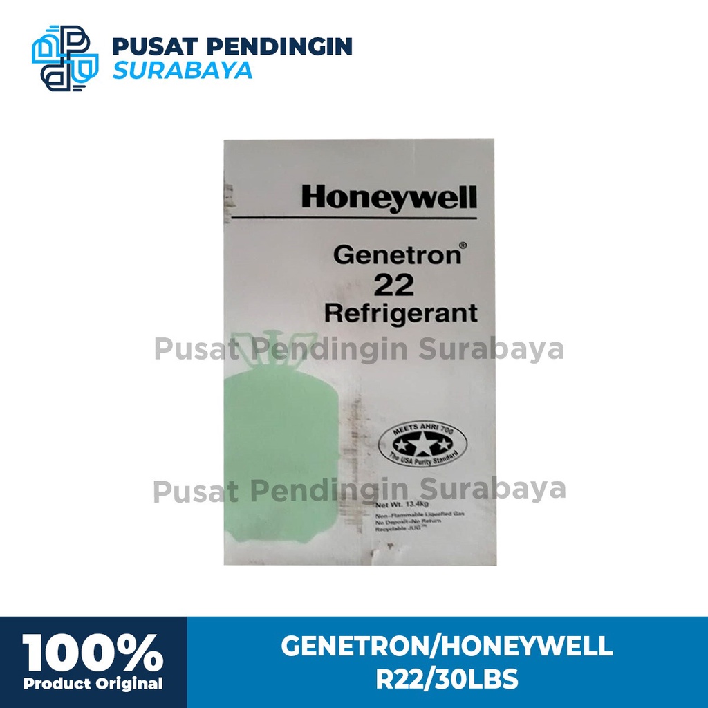 Freon Genetron R22 - Honeywell R22 13Kg - Freon AC R22