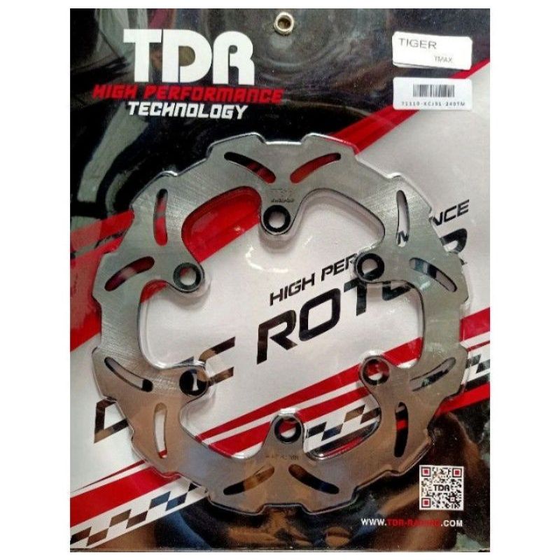 Disc Cakram Depan TDR racing Original 240mm/Motor/Tiger Old/Tiger 2000/CB150R Old/CB150R Lampu Bolham/Mega Pro Old New/Megapro primus/Verza