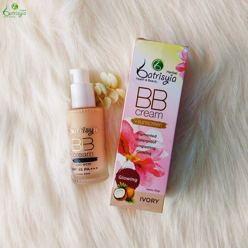 Batrisyia BB Cream Sunscreen Glowing Ivory 30ml