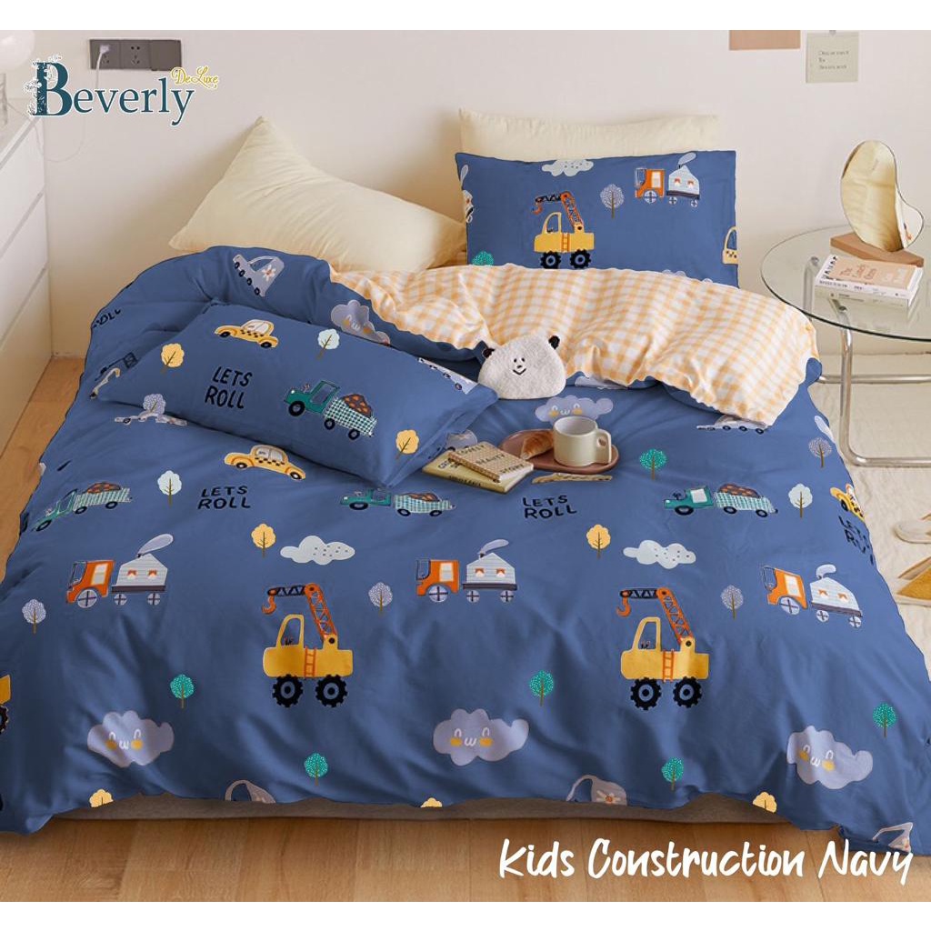 Sprei anak 140x200 motif karakter kartun lucu Katun asli anti geser
