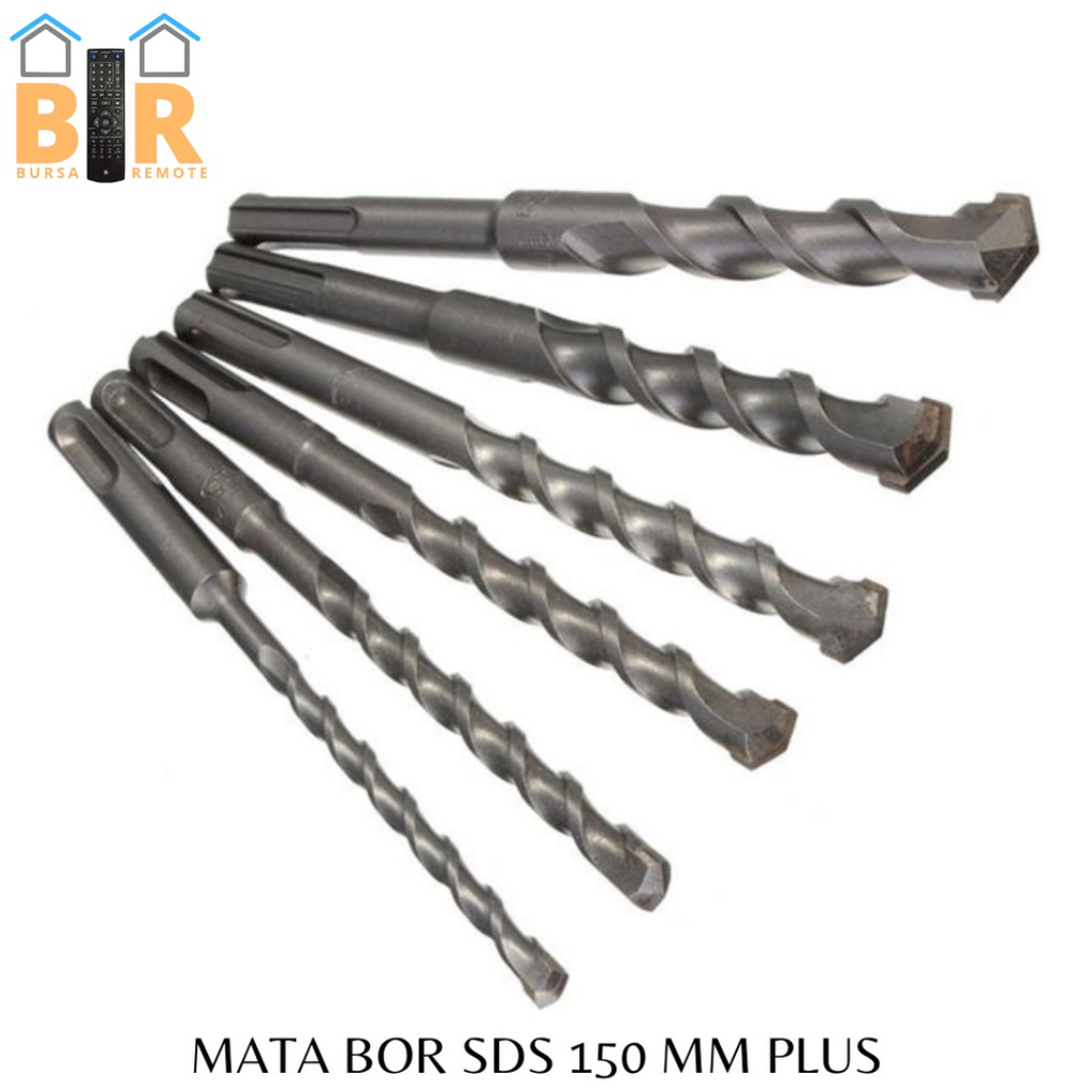 Sds Plus Mata Bor Bobok Tembok Beton Plus Round 6 - 16MM X 150MM