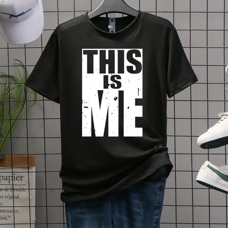 THIS IS ME Kaos Lengan PendekII Kaos Distro II Kaos Katun Combed Size M-XL ( Pria &amp; Wanita )