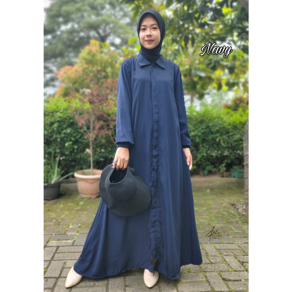 Gamis Dress Aurelia Wolfis Premium by Arsyida