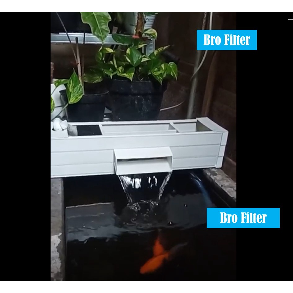 FILTER TALANG KOLAM 100CM (MODEL AIR TERJUN)